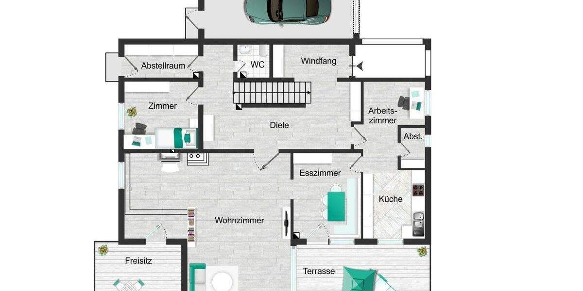 Einfamilienhaus Raubling Pfraundorf - 7 Zimmer, 241 m&sup2;, 1.090.000&euro; | Angebot:25689913