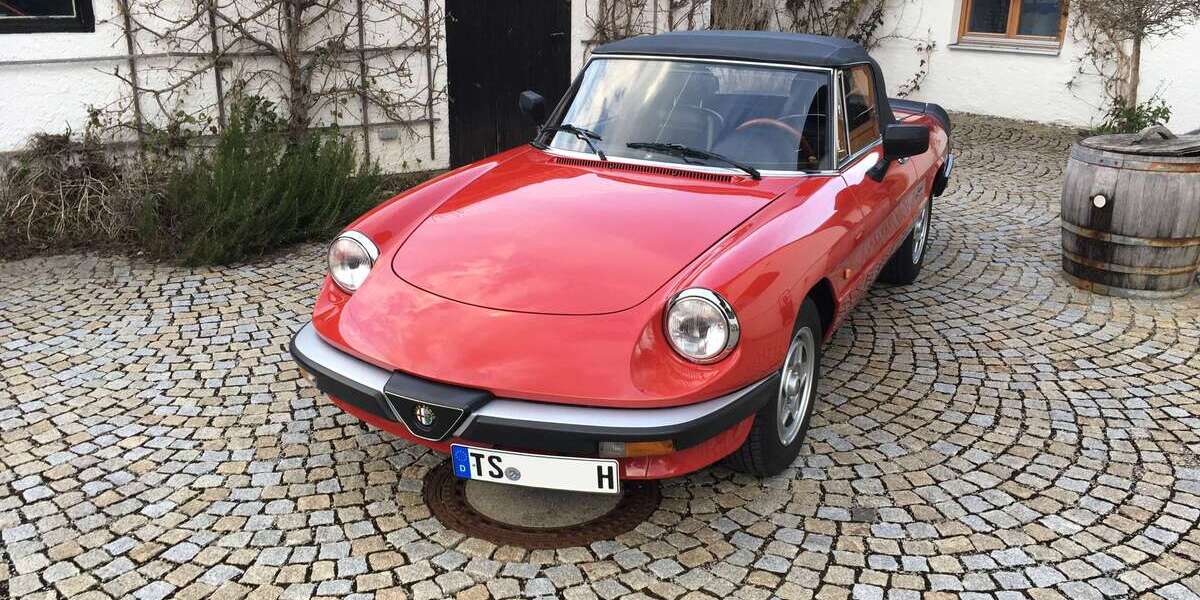 Alfa Romeo Spider 65.000 km 25.500 &euro; Grassau, M 83224
