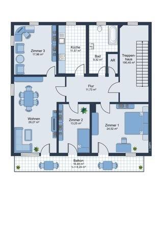 Mehrfamilienhaus, Wohnhaus Bad Aibling - 1 Zimmer, 351 m&sup2;, 1.000.000&euro; | Angebot:25778309
