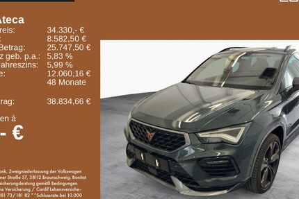 Cupra Ateca 24.820 km 34.330 &euro; Feldkirchen/Westerham 83620