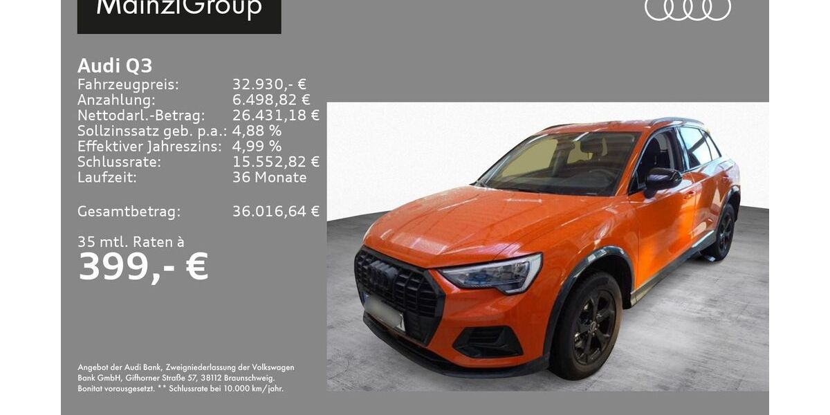 Audi Q3 49.700 km 32.930 &euro; Feldkirchen/Westerham 83620