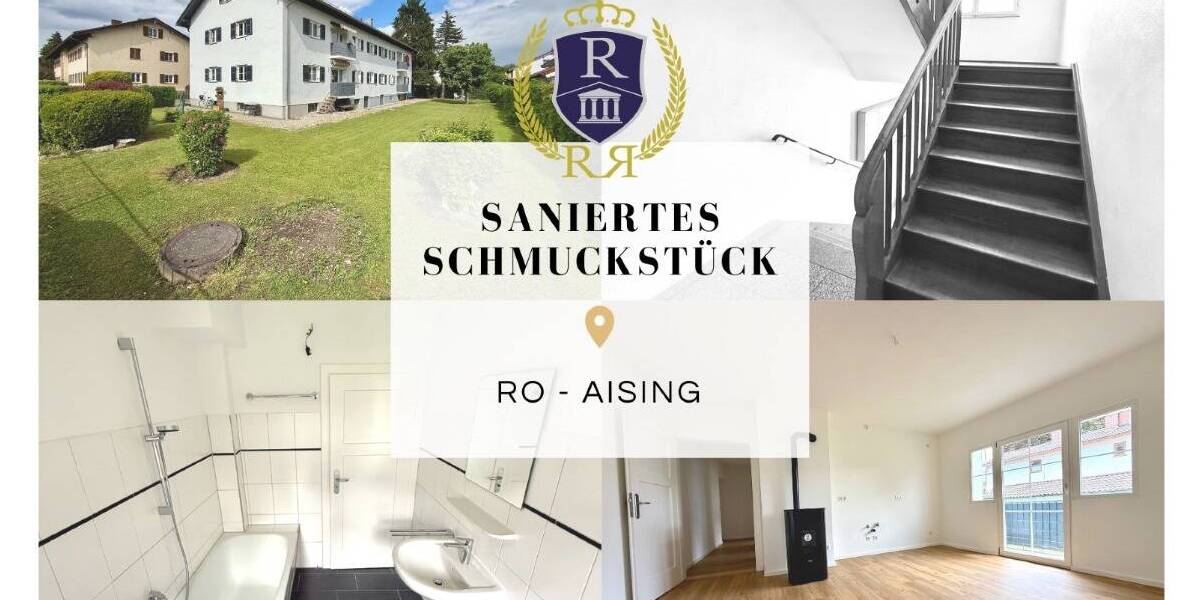 Etagenwohnung Rosenheim Aising - 3 Zimmer, 58 m&sup2;, 287.000&euro; | Angebot:26568866