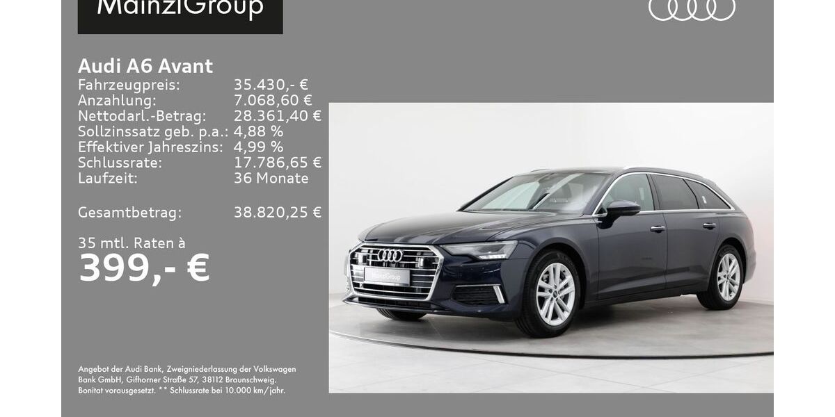 Audi A6 68.900 km 35.430 &euro; Feldkirchen/Westerham 83620