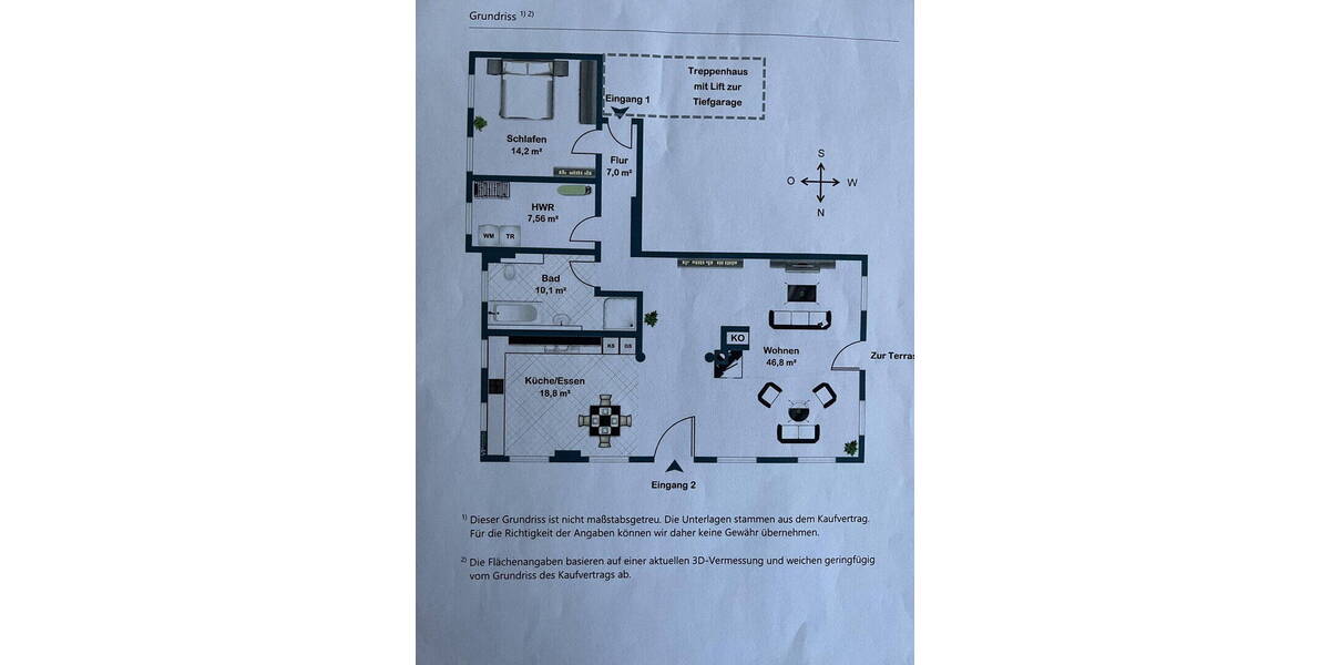 Etagenwohnung Oberaudorf - 2 Zimmer, 107 m&sup2;, 560.000&euro; | Angebot:26190412