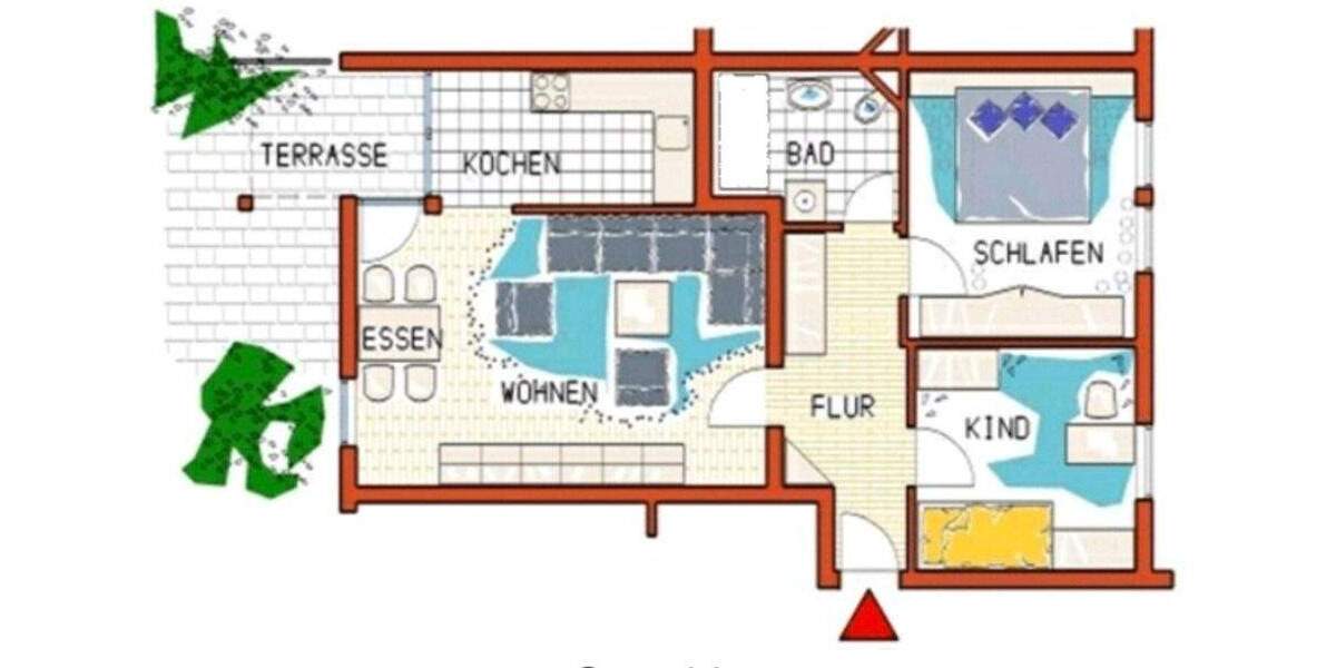 Etagenwohnung Wasserburg am Inn Burgerfeld - 3 Zimmer, 79 m&sup2;, 439.000&euro; | Angebot:25727469