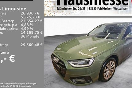 Audi A4 37.700 km 26.930 &euro; Feldkirchen/Westerham 83620