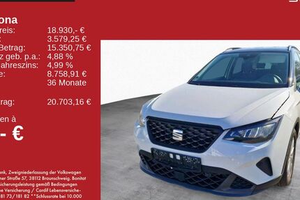Seat Arona 26.200 km 18.930 &euro; Feldkirchen/Westerham 83620