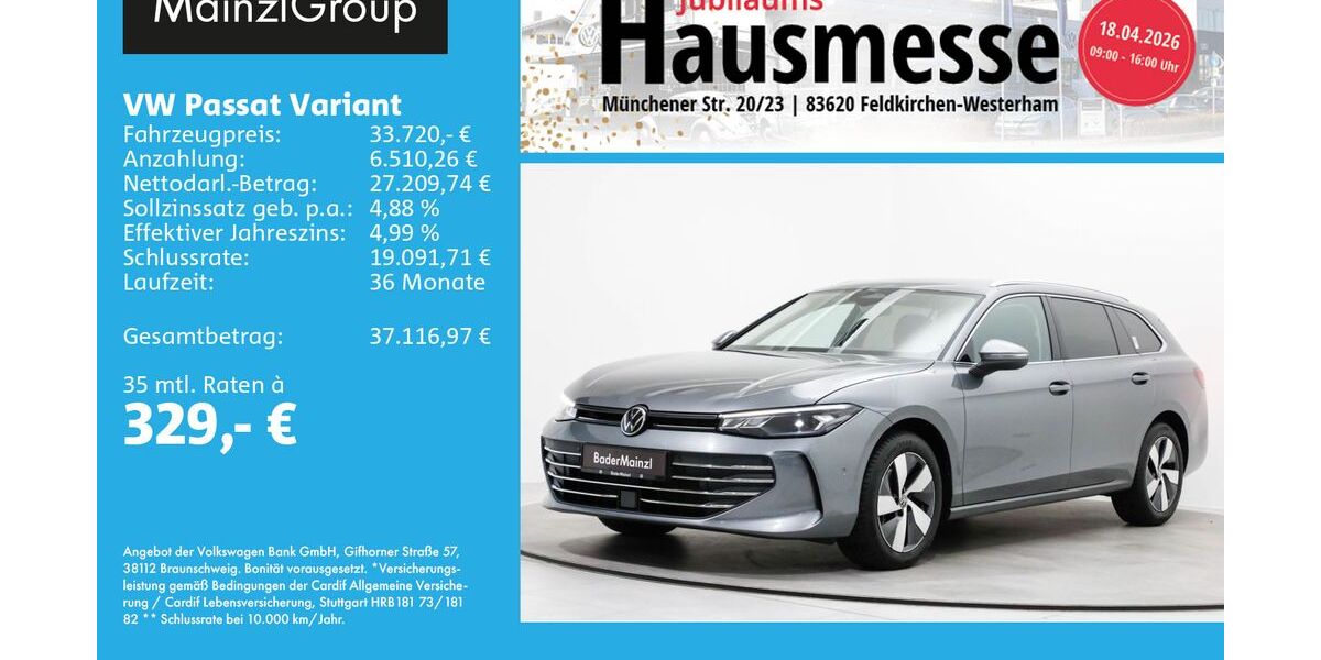 VW Passat Variant 25.310 km 33.720 &euro; Feldkirchen/Westerham 83620