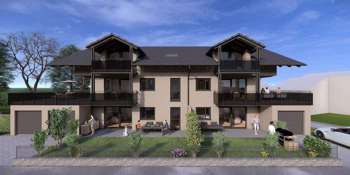 Etagenwohnung Raubling Pfraundorf - 4 Zimmer, 92 m&sup2;, 589.000&euro; | Angebot:25815882