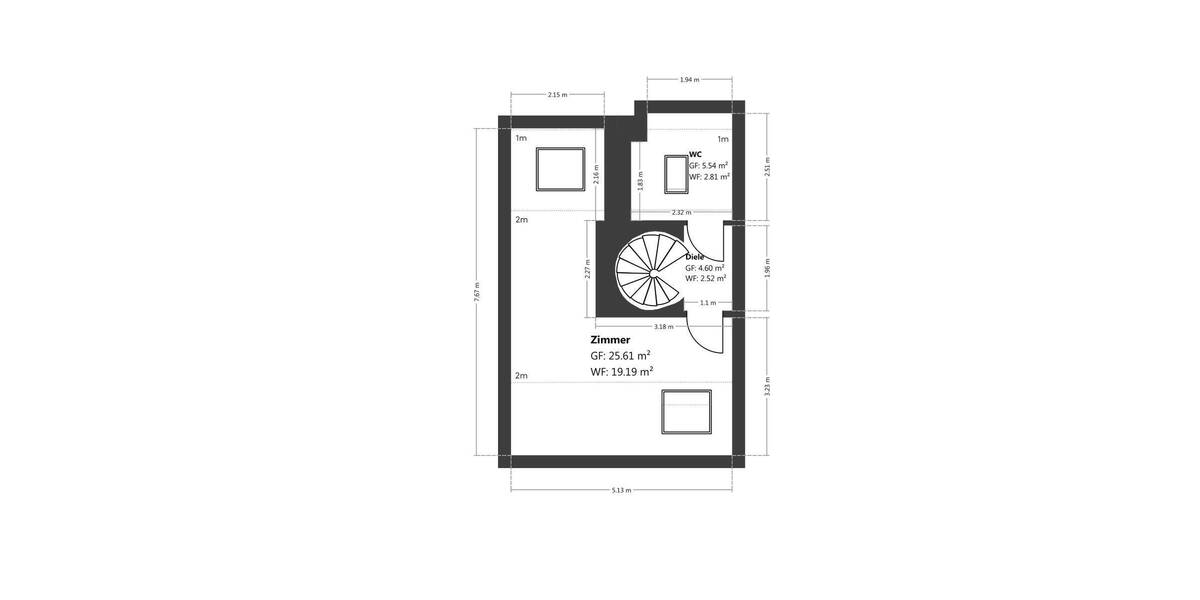Reihenmittelhaus Bad Aibling - 4 Zimmer, 108 m&sup2;, 549.900&euro; | Angebot:26617024