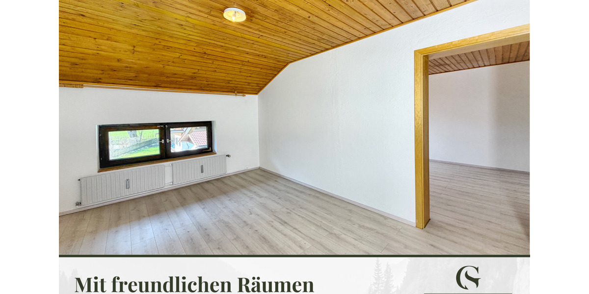 Etagenwohnung Flintsbach am Inn - 3 Zimmer, 93 m&sup2;, 1.400&euro; | Angebot:25868158