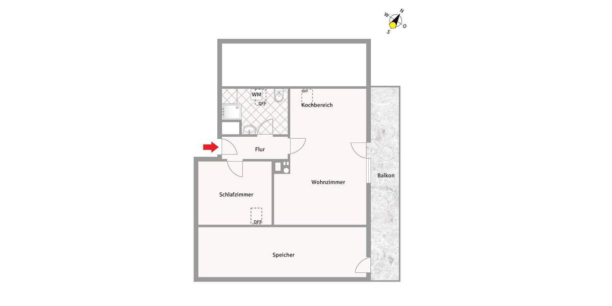 Etagenwohnung Kiefersfelden - 2 Zimmer, 48 m&sup2;, 175.000&euro; | Angebot:25667723