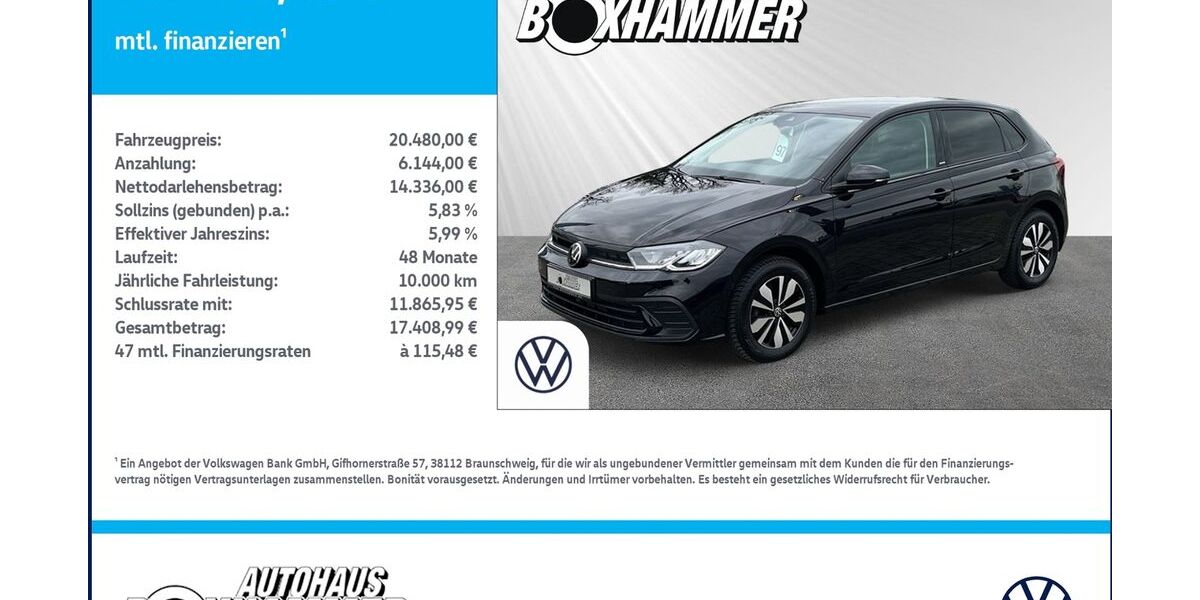 VW Polo 49.136 km 20.480 &euro; Bad Aibling 83043