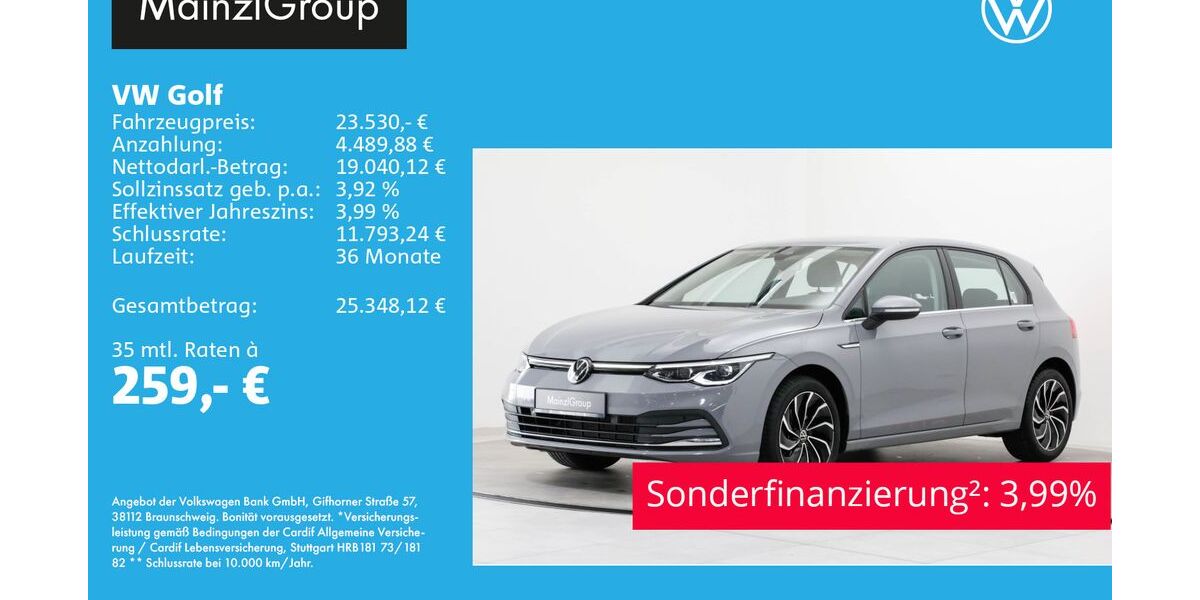VW Golf 37.000 km 23.530 &euro; Feldkirchen/Westerham 83620