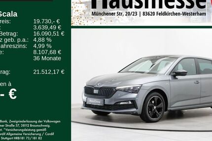 Skoda Scala 50.700 km 19.730 &euro; Feldkirchen/Westerham 83620
