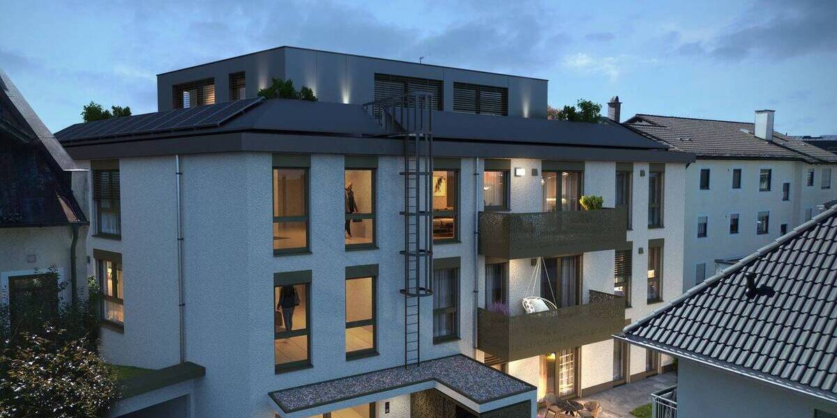 Etagenwohnung Bad Aibling - 2 Zimmer, 54 m&sup2;, 438.000&euro; | Angebot:26752085