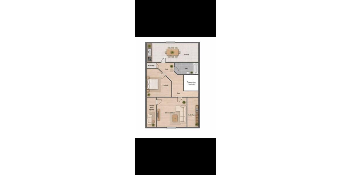 Dachgeschoßwohnung Rosenheim Aising - 3 Zimmer, 65 m&sup2;, 295.000&euro; | Angebot:26261855
