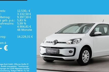 VW up! 43.868 km 12.530 &euro; Feldkirchen/Westerham 83620