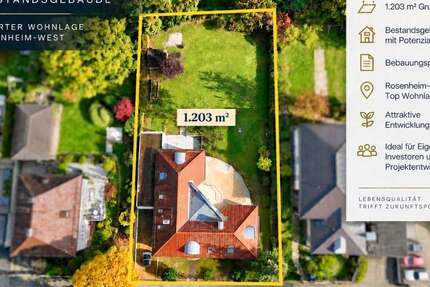 Grundstück Rosenheim Innenstadt - 1.690.000&euro; | Angebot:27339838