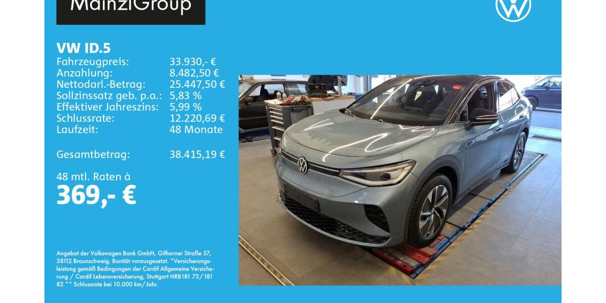 VW ID.5 47.000 km 33.930 &euro; Feldkirchen/Westerham 83620