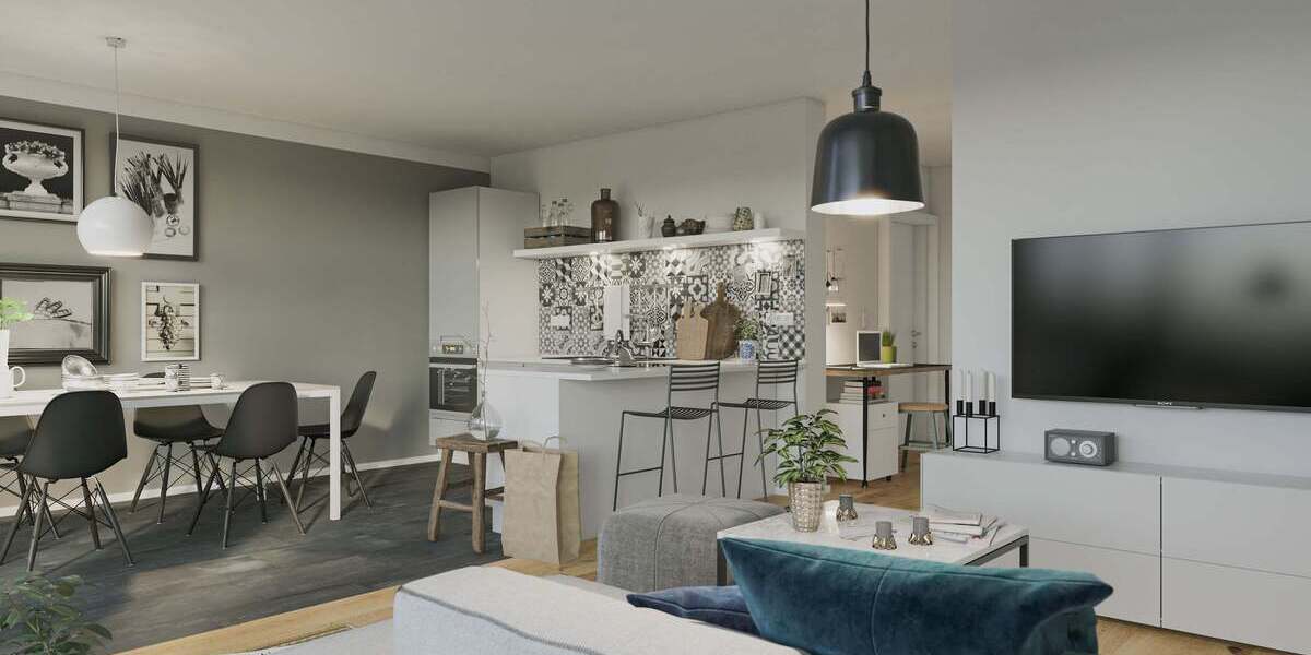 Etagenwohnung Bad Aibling - 3 Zimmer, 78 m&sup2;, 563.184&euro; | Angebot:25667608