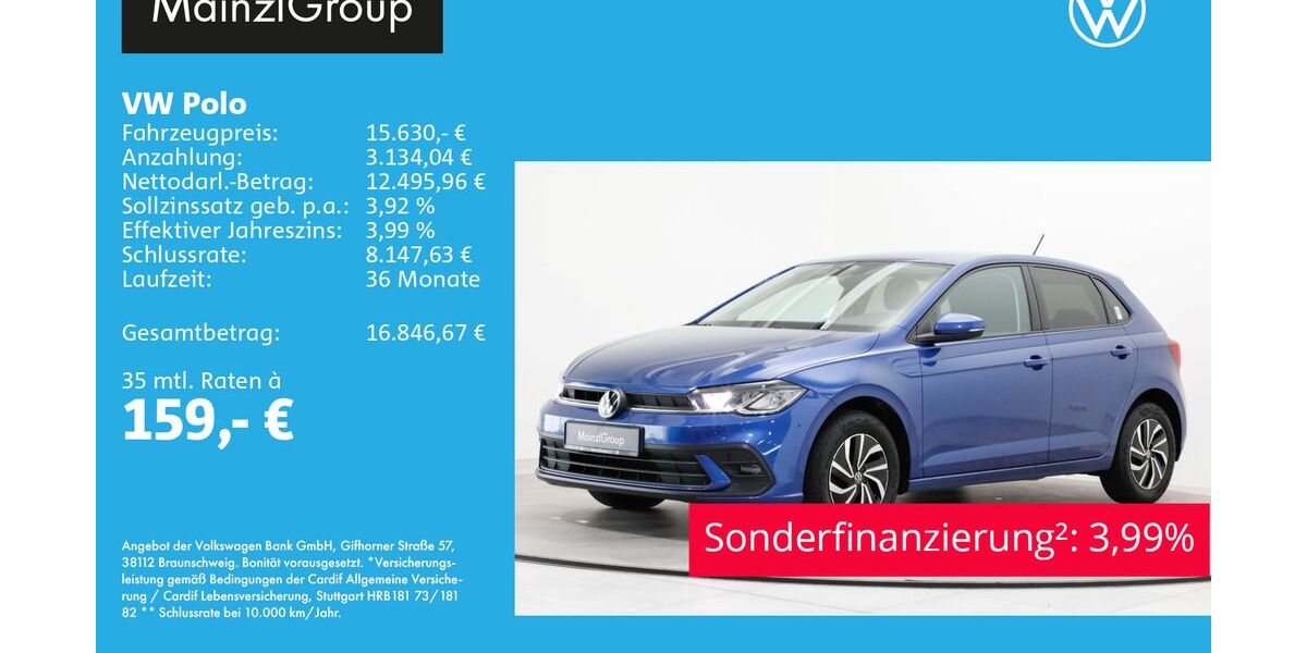 VW Polo 63.200 km 15.630 &euro; Feldkirchen/Westerham 83620