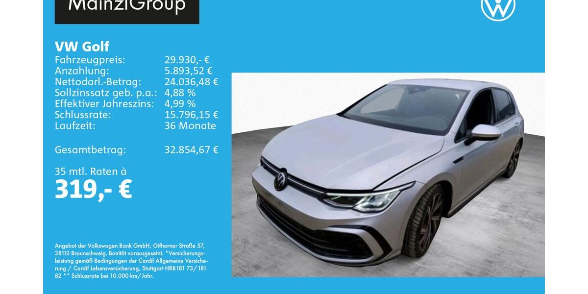 VW Golf 25.600 km 29.930 &euro; Feldkirchen/Westerham 83620