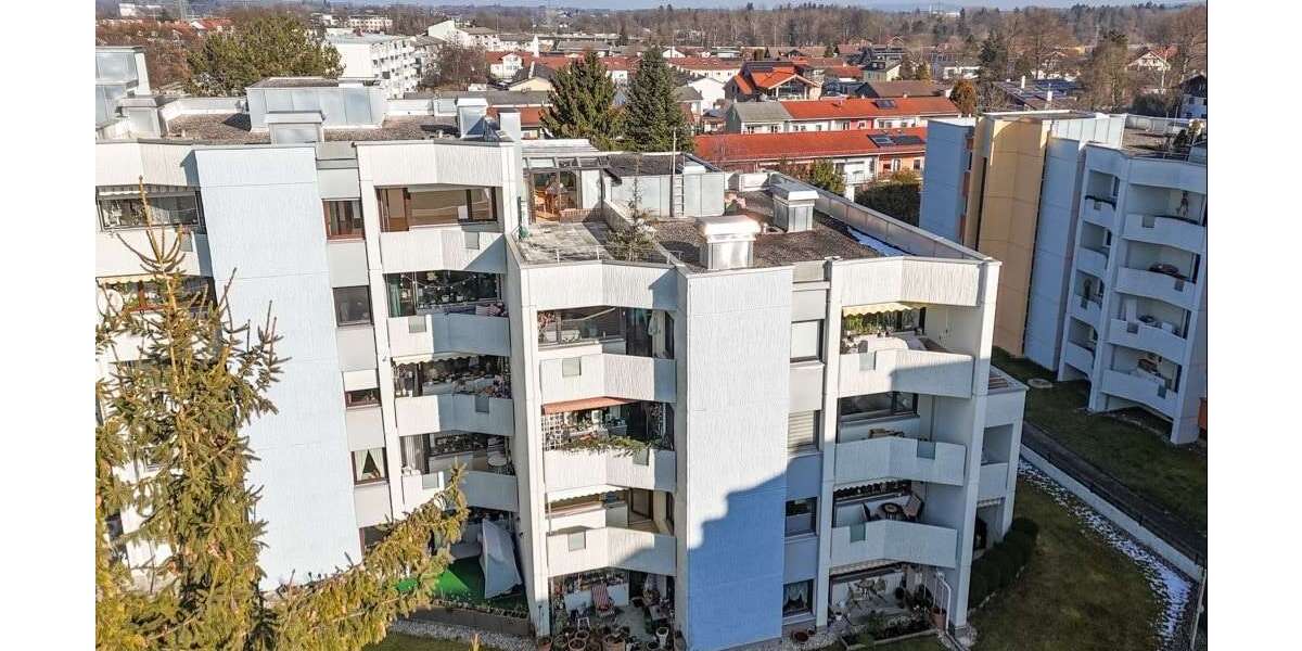Etagenwohnung Rosenheim Aising - 2 Zimmer, 87 m&sup2;, 360.000&euro; | Angebot:25053996