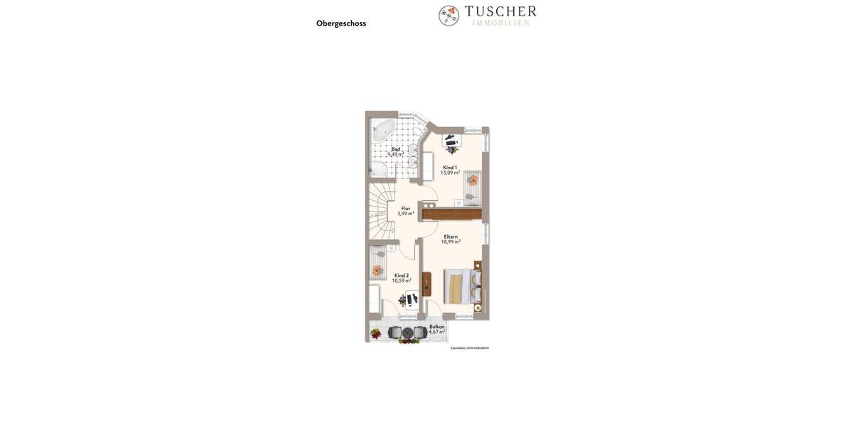 Doppelhaushälfte Bruckmühl - 5 Zimmer, 148 m&sup2;, 890.000&euro; | Angebot:25698487