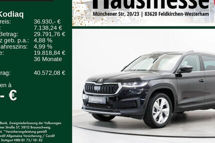 Skoda Kodiaq 52.983 km 36.930 &euro; Feldkirchen/Westerham 83620