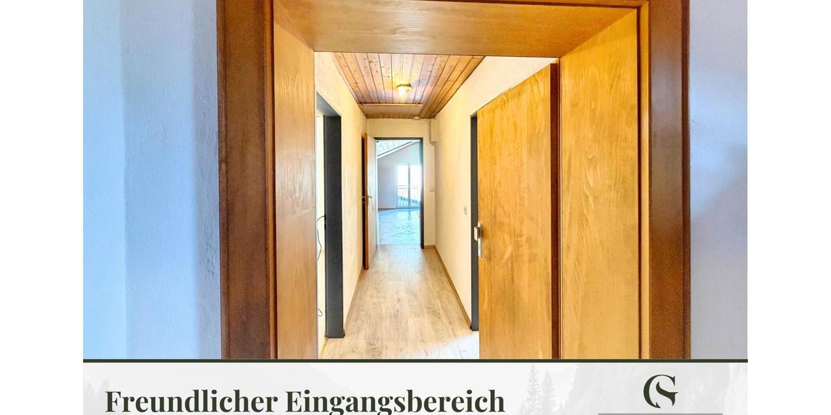 Dachgeschoßwohnung Oberaudorf - 2 Zimmer, 61 m&sup2;, 919&euro; | Angebot:26645460
