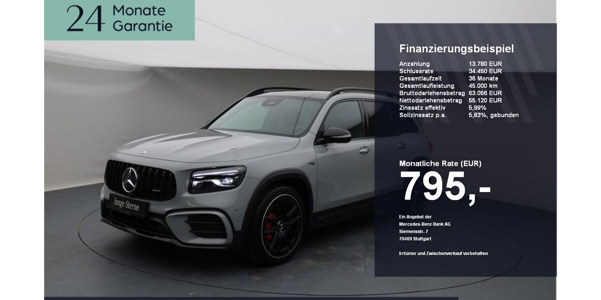 Mercedes-Benz GLB 35 AMG 3.000 km 66.850 &euro; Ebersberg 85560