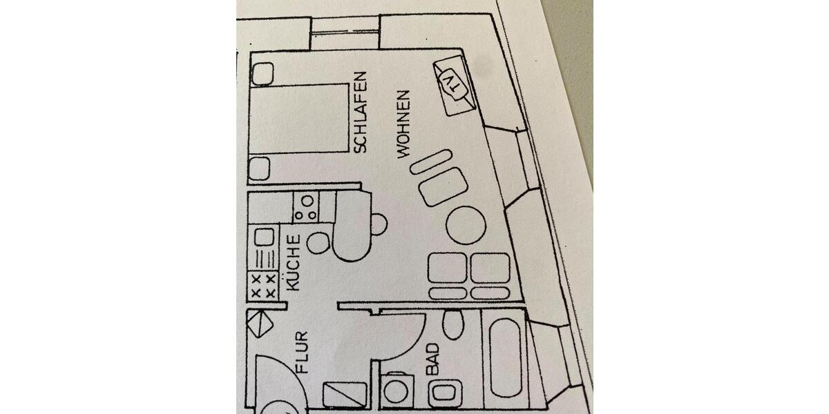 Etagenwohnung Rosenheim Innenstadt - 1 Zimmer, 35 m&sup2;, 178.900&euro; | Angebot:27040537