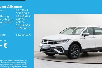 VW Tiguan Allspace 121.787 km 28.330 &euro; Feldkirchen/Westerham 83620