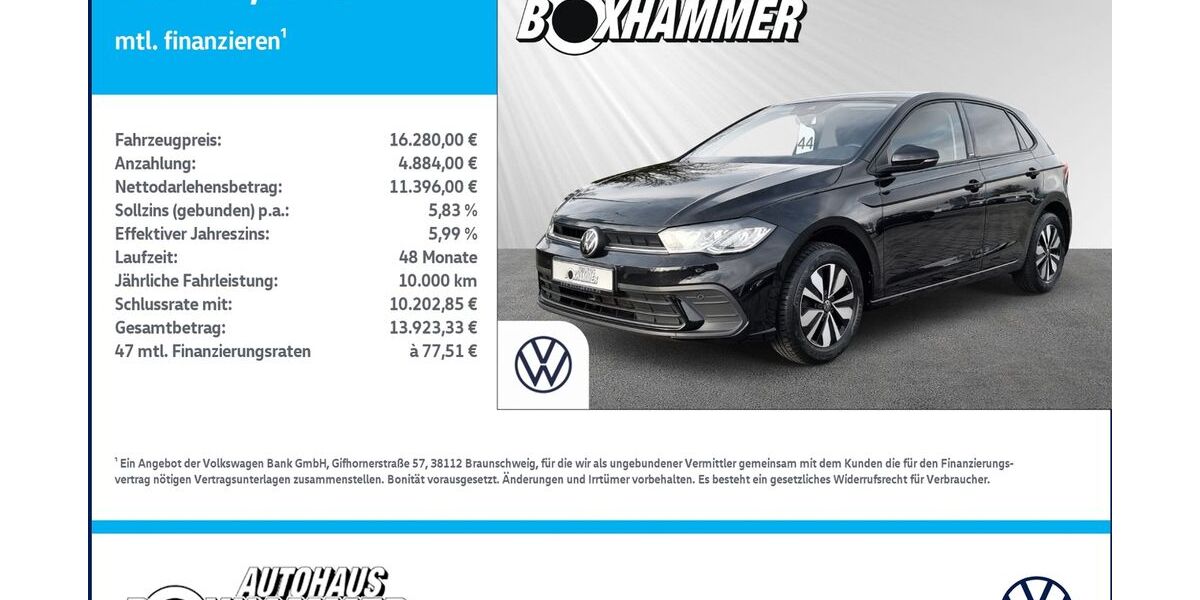 VW Polo 62.027 km 16.280 &euro; Bad Aibling 83043