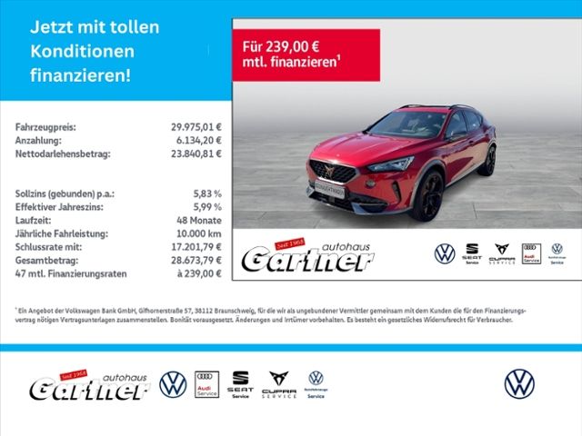 Cupra Formentor 47.126 km 29.975 &euro; Eiselfing 83549