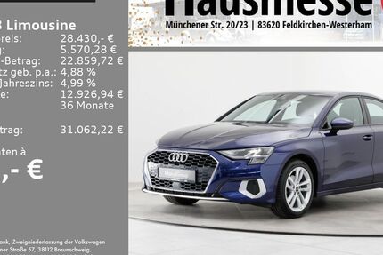 Audi A3 46.900 km 28.430 &euro; Feldkirchen/Westerham 83620