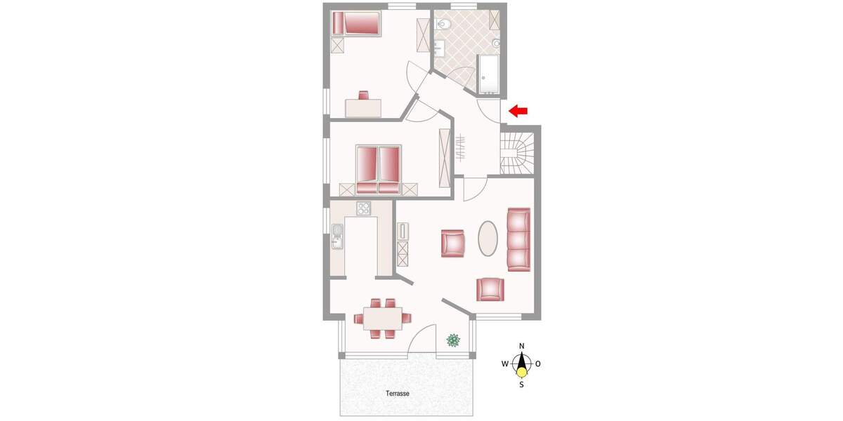 Etagenwohnung Kolbermoor - 3 Zimmer, 89 m&sup2;, 520.000&euro; | Angebot:25834971