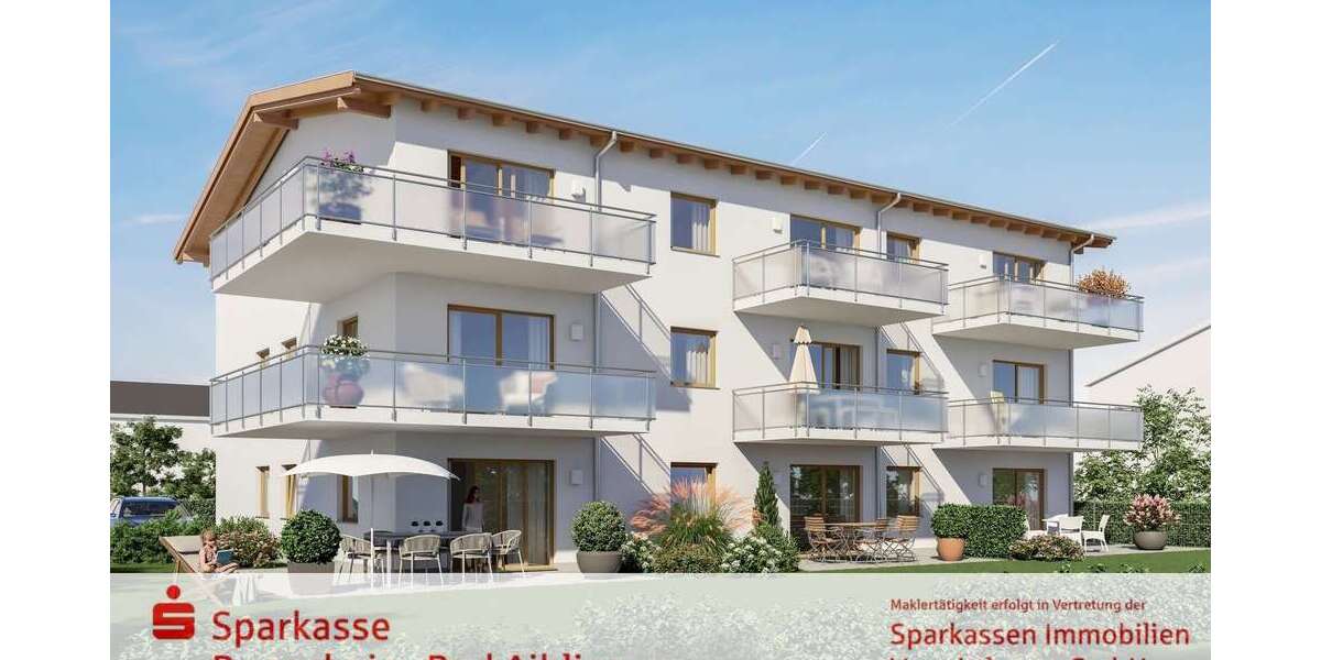 Etagenwohnung Rosenheim Egarten - 3 Zimmer, 73 m&sup2;, 540.400&euro; | Angebot:24810299