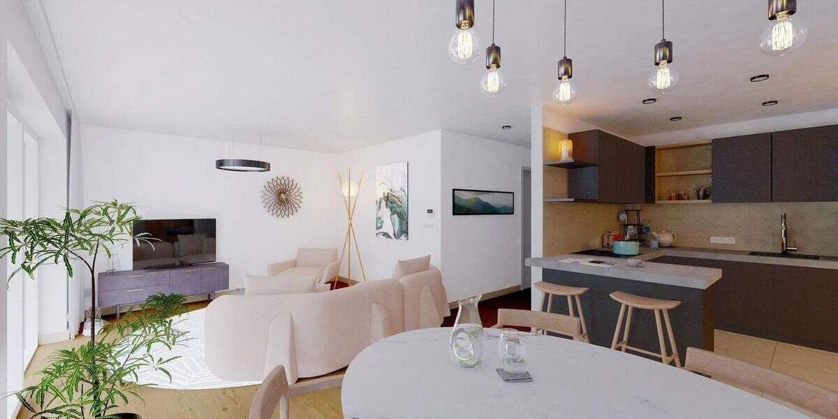 Etagenwohnung Raubling Pfraundorf - 4 Zimmer, 106 m&sup2;, 699.000&euro; | Angebot:25775552