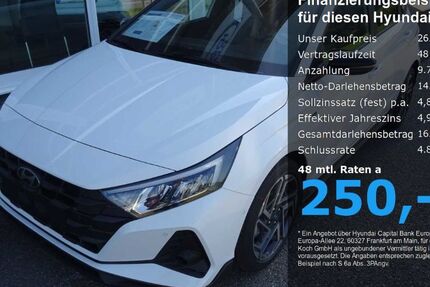 Hyundai i20 6.677 km 24.490 &euro; Bad Feilnbach 83075