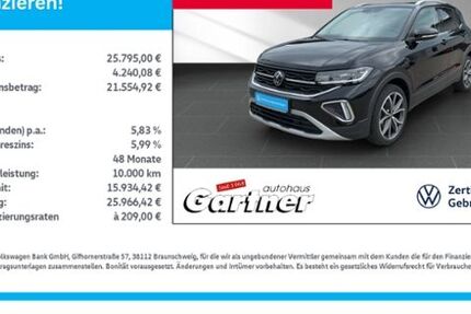 VW T-Cross 1.500 km 25.795 &euro; Eiselfing 83549