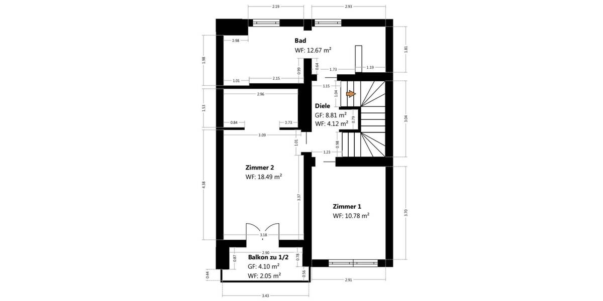 Doppelhaushälfte Bruckmühl Hinrichssegen - 6 Zimmer, 140 m&sup2;, 998.000&euro; | Angebot:25958064