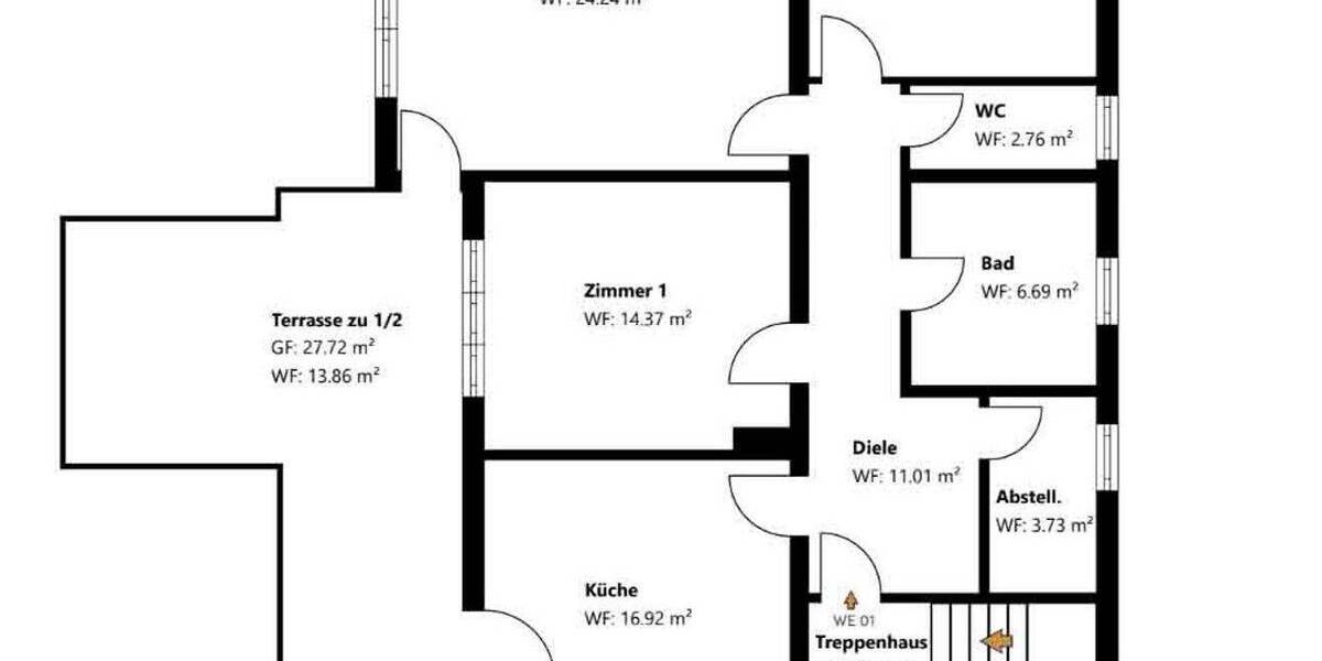 Mehrfamilienhaus, Wohnhaus Rosenheim Pang - 9 Zimmer, 259 m&sup2;, 798.000&euro; | Angebot:26826389