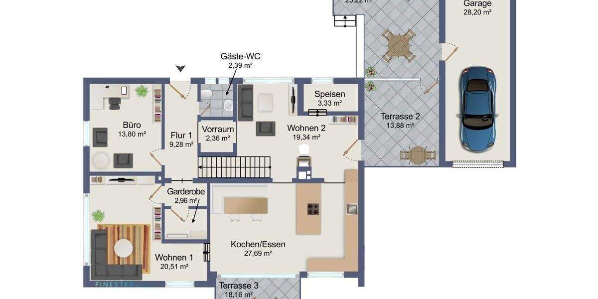 Einfamilienhaus Wasserburg am Inn Burgerfeld - 5 Zimmer, 219 m&sup2;, 1.640.000&euro; | Angebot:25734633