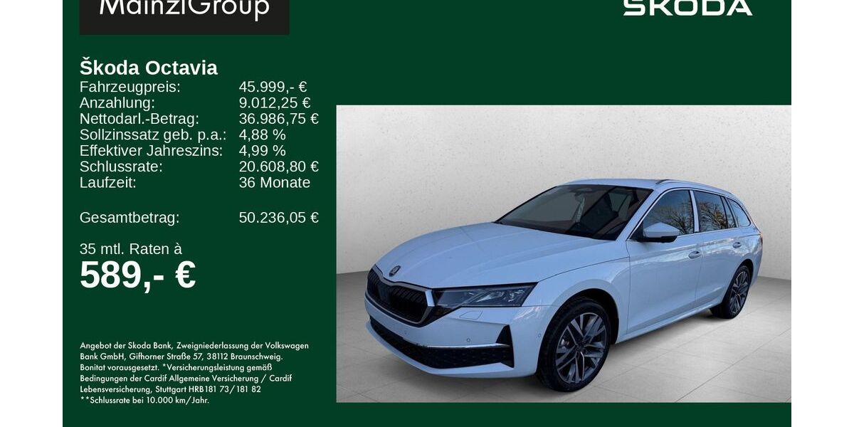 Skoda Octavia 5.500 km 45.999 &euro; Feldkirchen-Westerham 83620