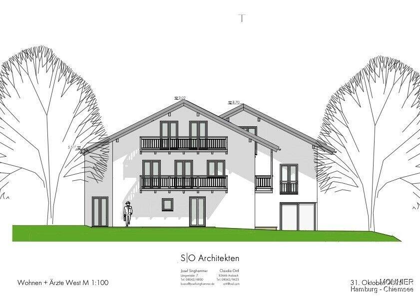 Etagenwohnung Eggstätt - 2 Zimmer, 53 m&sup2;, 389.615&euro; | Angebot:25796110