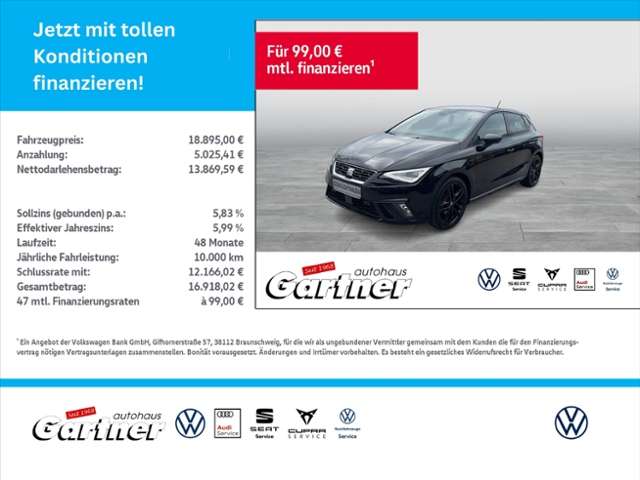 Seat Ibiza 26.545 km 18.895 &euro; Eiselfing bei Wasserburg 83549