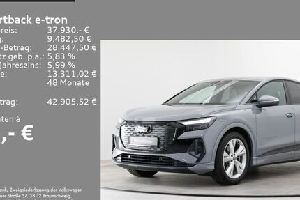Audi Q4 e-tron 20.777 km 37.930 &euro; Feldkirchen/Westerham 83620