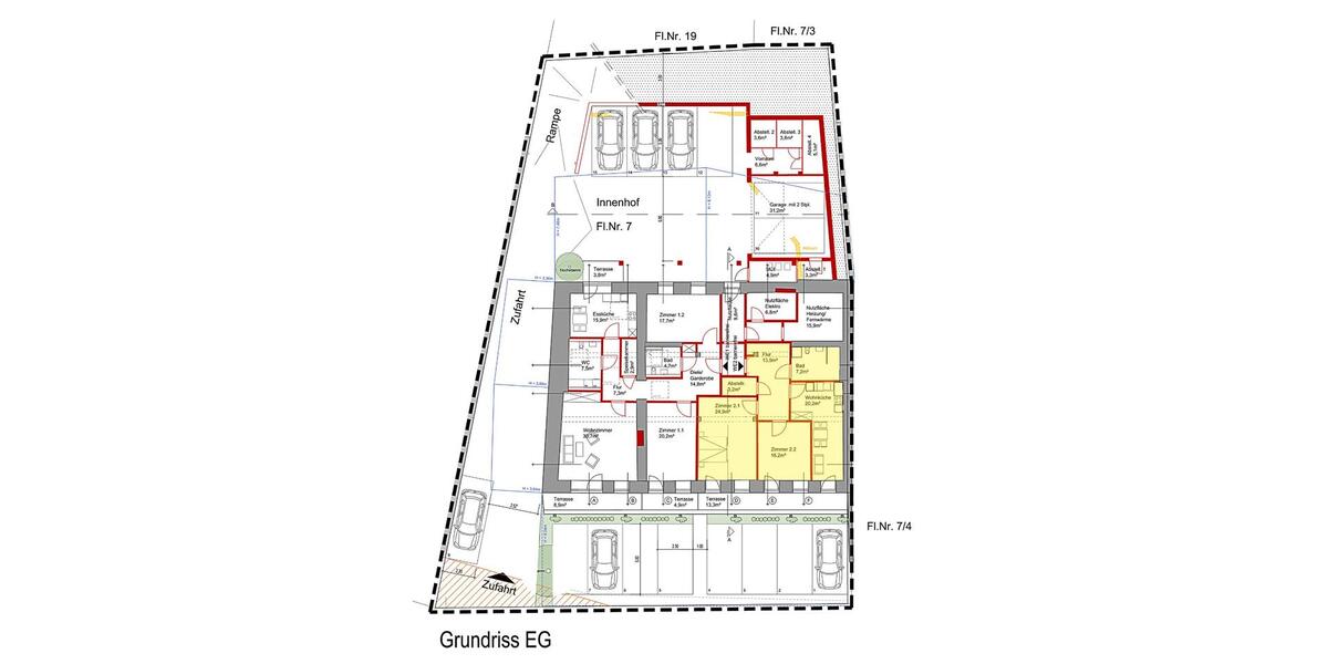 Erdgeschoßwohnung Vogtareuth - 3 Zimmer, 94 m&sup2;, 1.457&euro; | Angebot:25648862